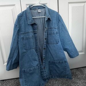 Cabin Creek Blue Denim Jacket with Pockets